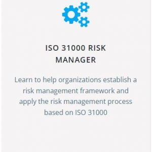 ISO 31000 Risk Manager Training (Self-study)