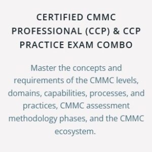 Prepare for Certified CMMC Assessor (CCP) exam better with Academy Linqs CCP Course combined with the CCP Practice Exam
